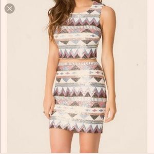 Bebe sequine crop dress!
